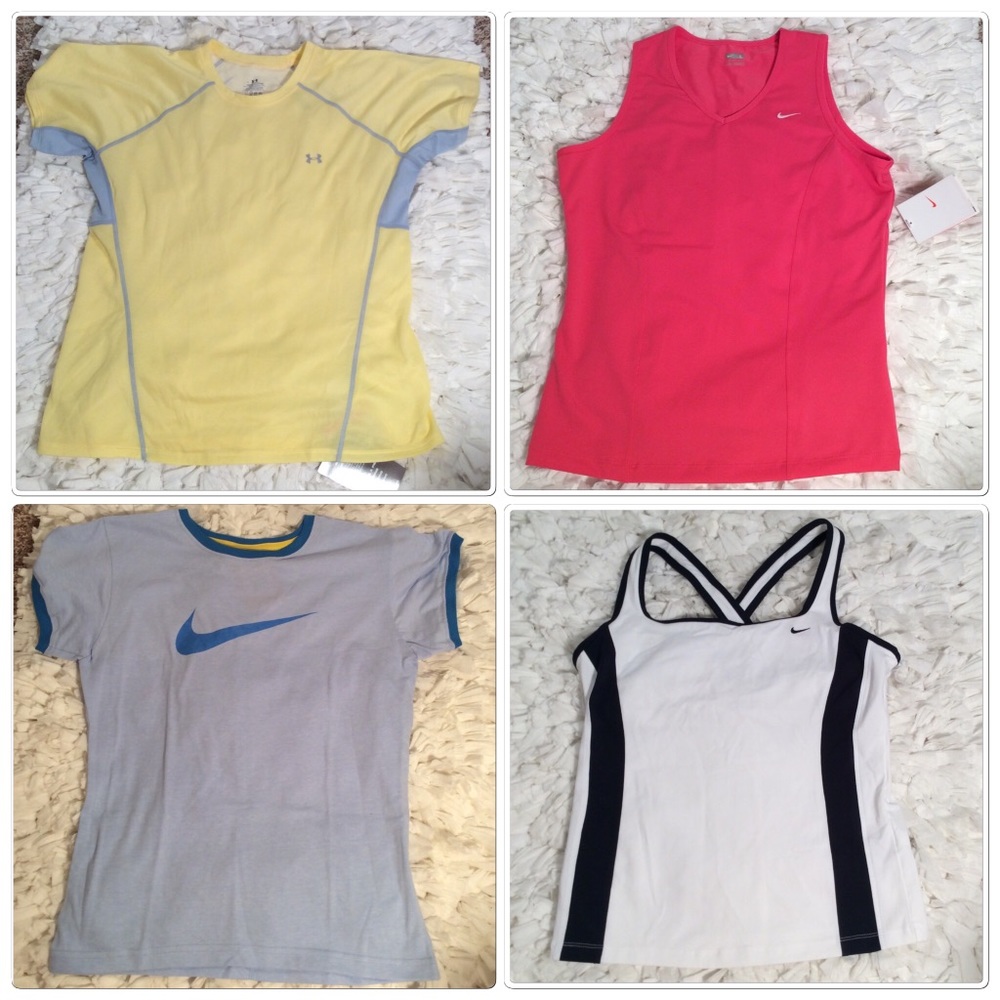Lot of 4 Athletic Tops NWT
